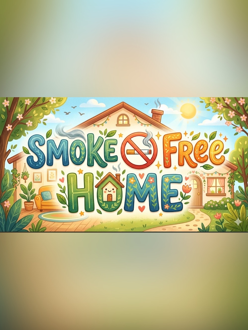 Smoke free, clean, pet friendly home